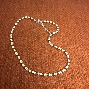 ✨🤎🤍Vintage wooden beaded necklace 🤍🤎✨